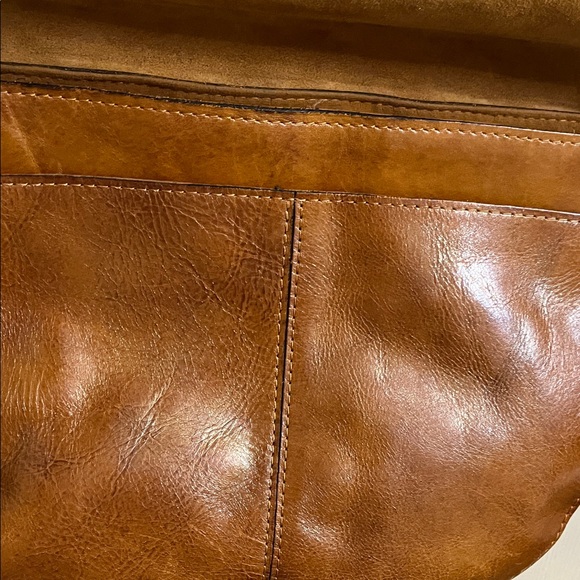 Patricia Nash Floral Embossed Brown Crossbody Bag - Picture 3 of 9